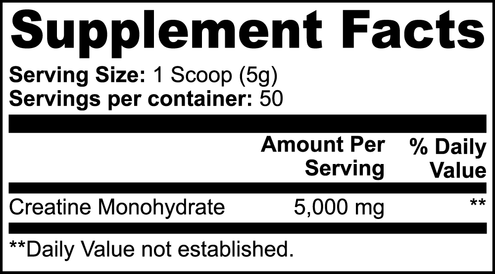 Pure Creatine