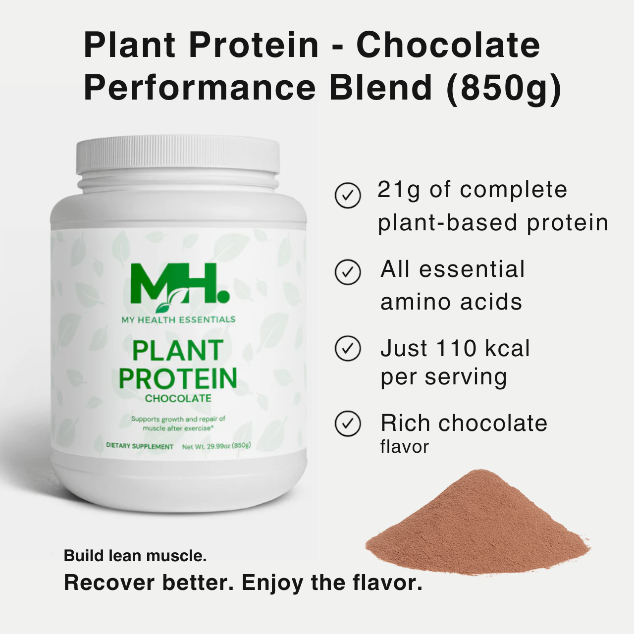 Plant Protein+ Chocolate