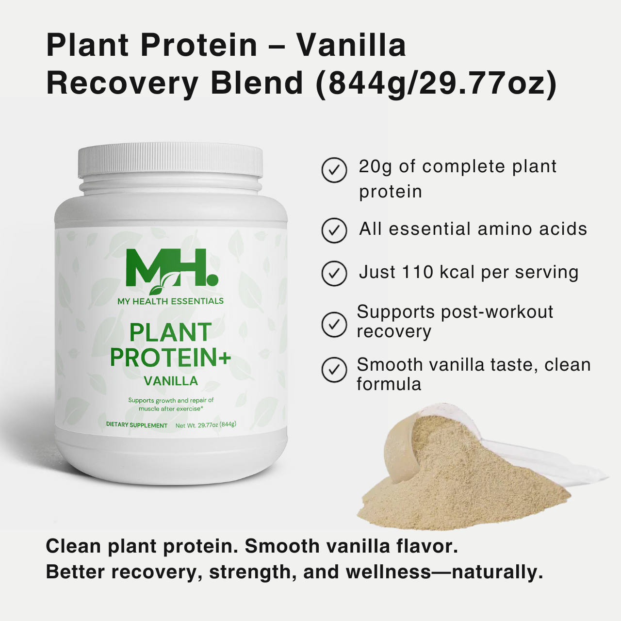 Plant Protein+ Vanilla