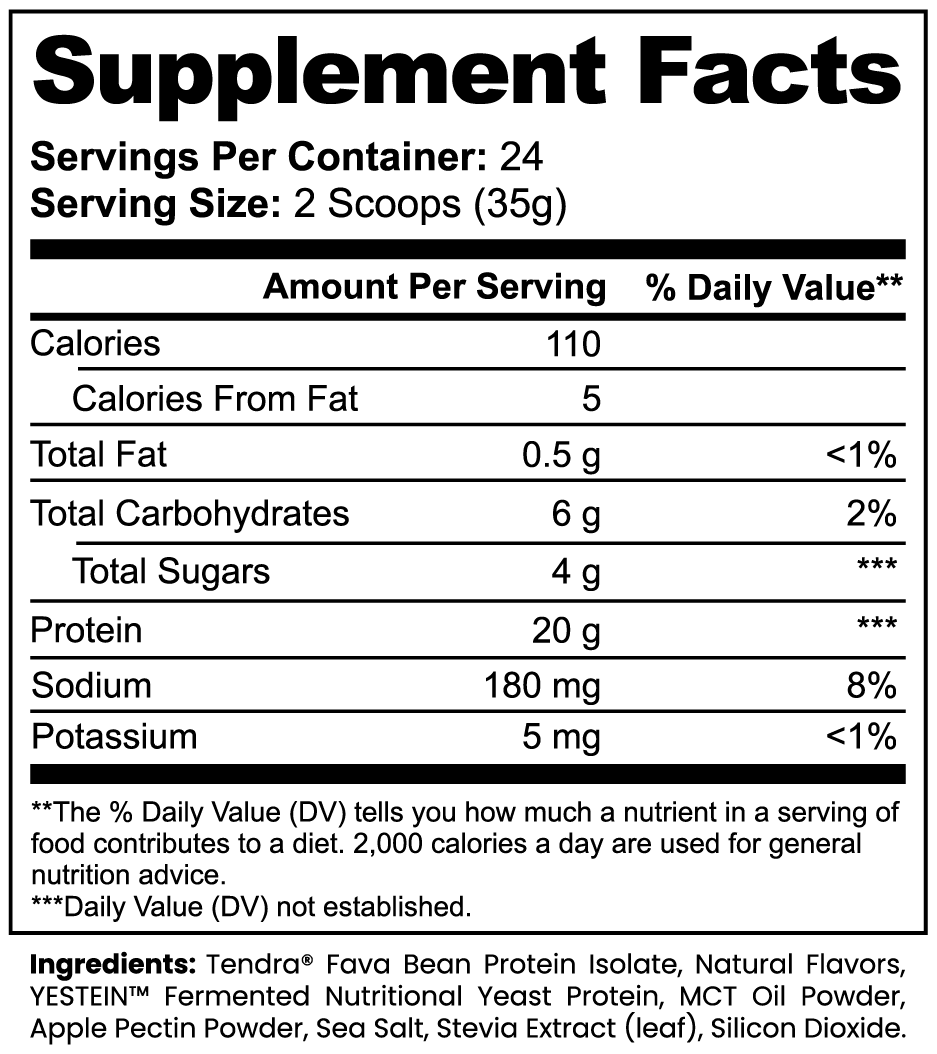 Plant Protein+ Vanilla