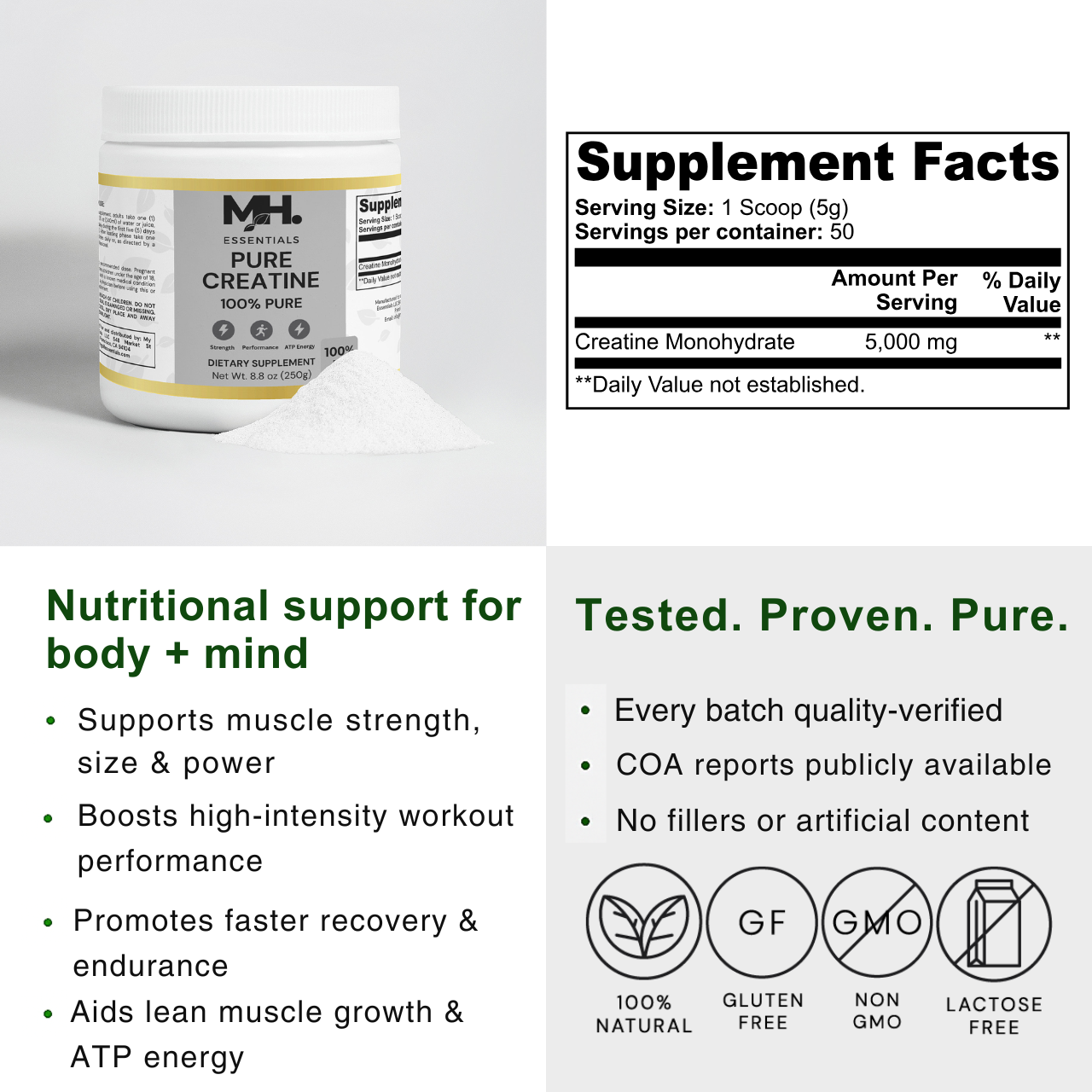Pure Creatine