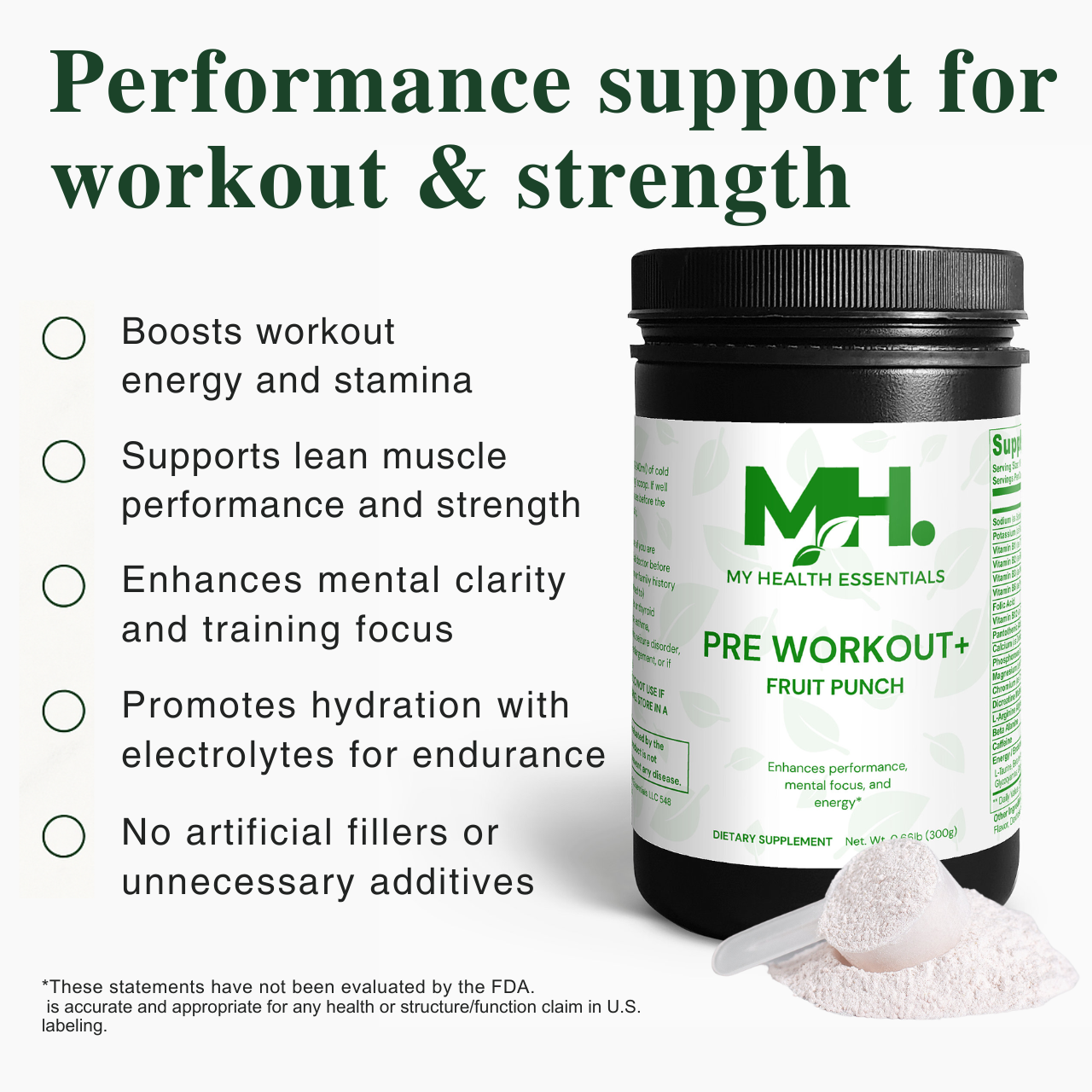 Pre Workout+